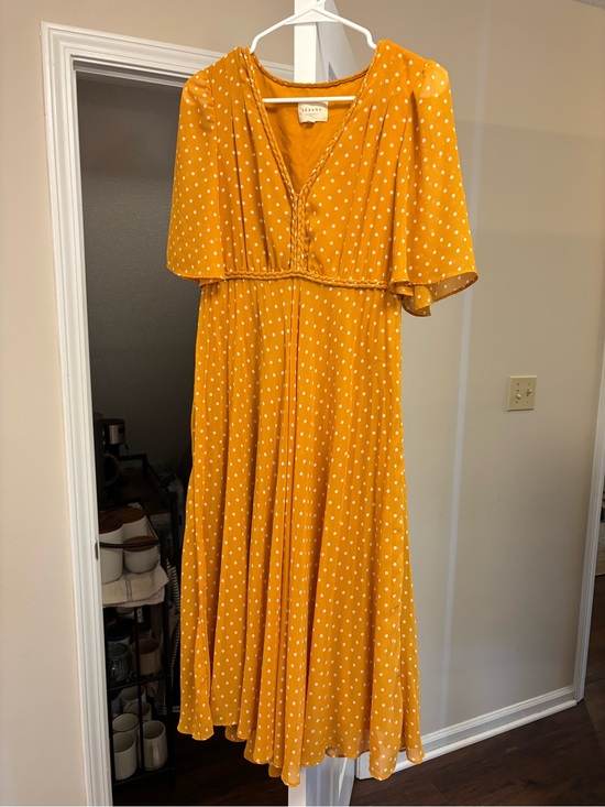 Sezane Dresses & Skirts - Sézane Polka Dot Midi Dress – Size 40
